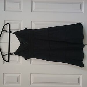 Mudd Black Peasant Sundress